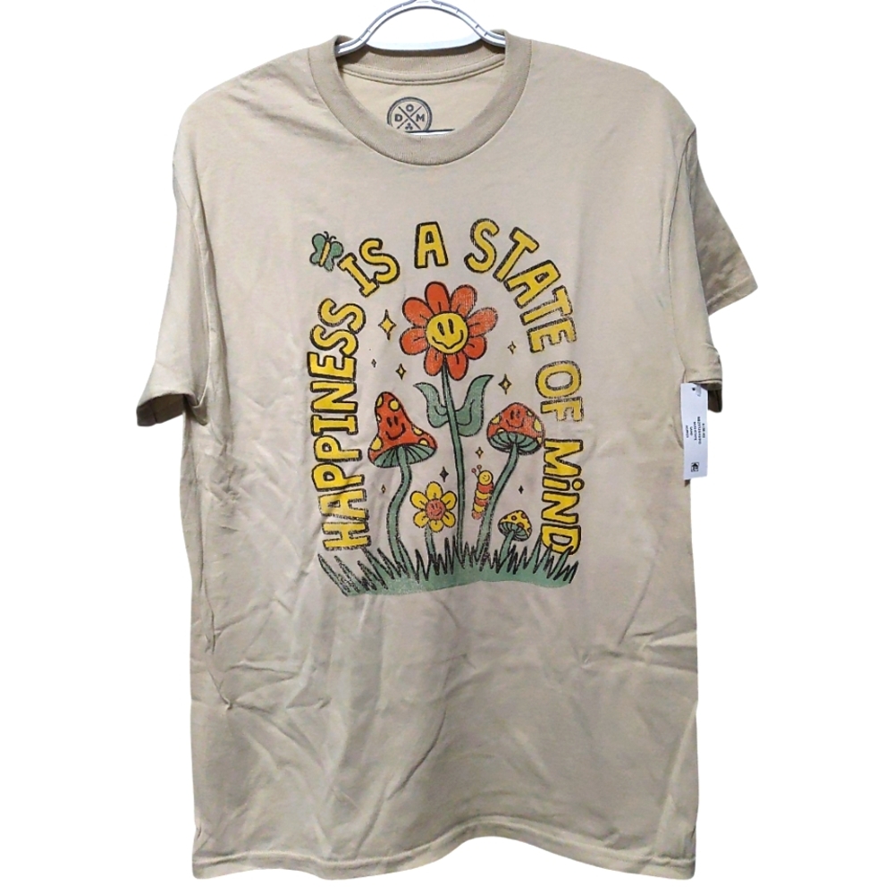 DOMA Mushstate Men's Graphic T-Shirt NWT